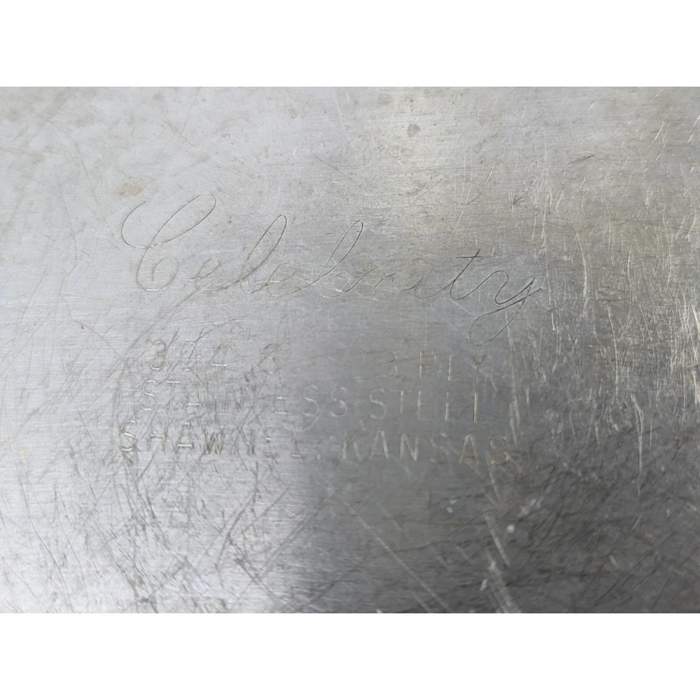 Celebrity Stainless Steel Frying Pan Lid‎ 8.5 Inch 304-S